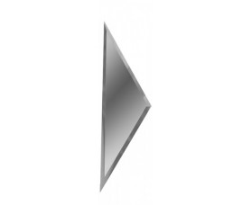 зеркальная серебряная плитка полуромб боковой рзс1-01(б)