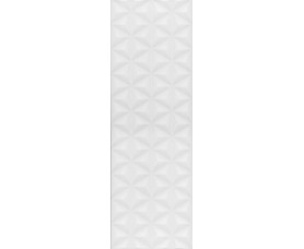 настенная плитка диагональ белый структура обрезной (12119r)